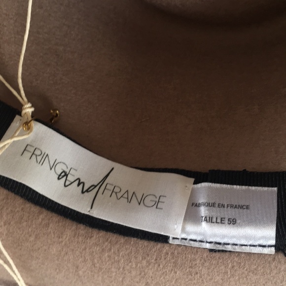 Fringe and Frange Moon Phase Felt Fedora - Picture 6 of 7